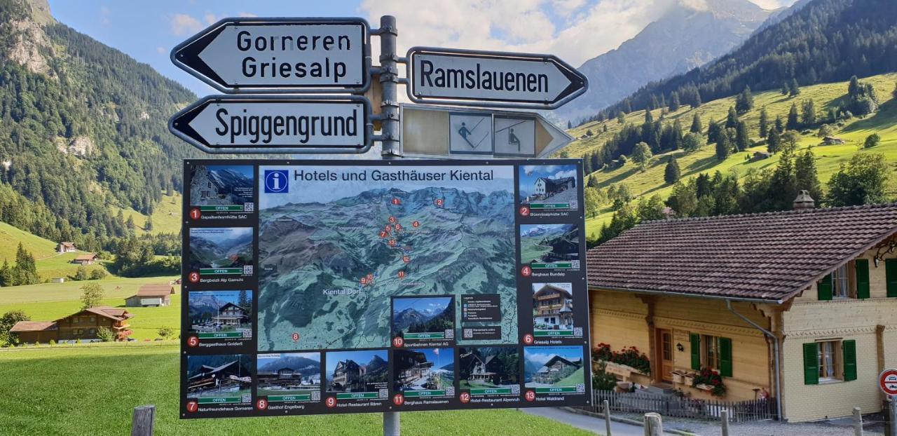 Vila Wettermatte Kiental Exteriér fotografie